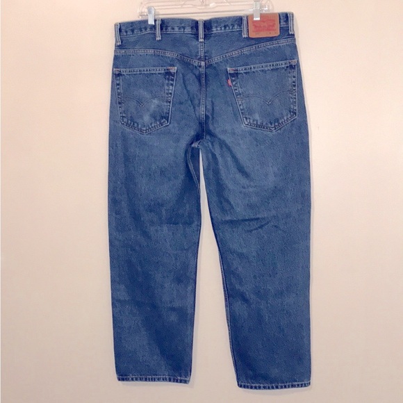 Levi's 550 Men’s Relaxed Fit Tapered Jeans / 100% Cotton / Non-Stretch  38/30 - Picture 11 of 11
